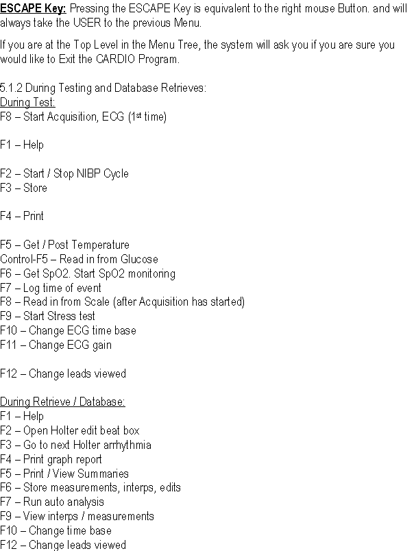 A sheet of instructions for a test of a computer.