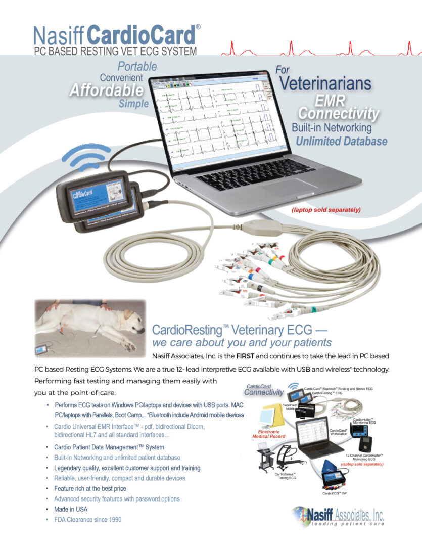 CardioResting™ Veterinarian ECG System
